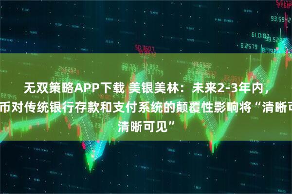 无双策略APP下载 美银美林:未来2-3年内,稳定币对传统银行存款和支付系统的颠覆性影响将“清晰可见”