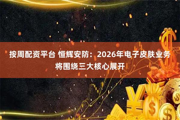 按周配资平台 恒辉安防：2026年电子皮肤业务将围绕三大核心展开